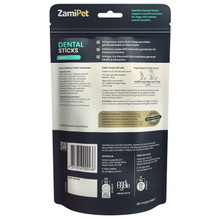 ZamiPet Dental Sticks For Adult Medium/Large Breed Dogs - 6 Sticks (200g)