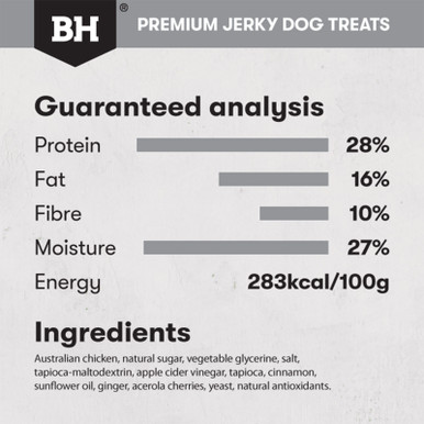 Black Hawk Chicken Jerky Sticks Dog Treats (100g pack)