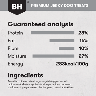 Black Hawk Puppy Chicken Jerky Bites Dog Treats (100g pack)