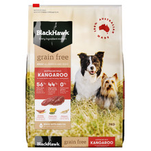 Black Hawk Grain Free Adult Kangaroo Dry Dog Food - 7kg bag