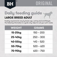 Black Hawk Original Adult Large Breed Chicken & Rice Dry Dog Food (20kg bag)
