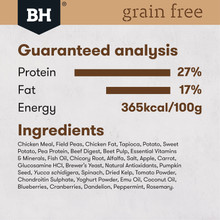 Black Hawk Grain Free Adult Large Breed Chicken Dry Dog Food (15kg bag)