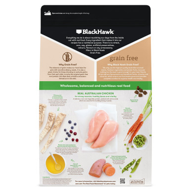 Black Hawk Grain Free Adult Small Breed Chicken Dry Dog Food