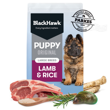 Black Hawk Puppy Original Large Breed Lamb & Rice Dry Dog Food