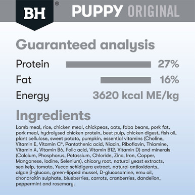 Black Hawk Puppy Original Large Breed Lamb & Rice Dry Dog Food
