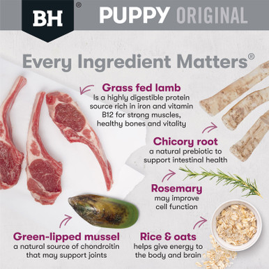 Black Hawk Puppy Original Large Breed Lamb & Rice Dry Dog Food