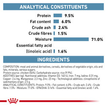 Royal Canin Veterinary Diet Canine Sensitivity Control Wet Dog Food Cans