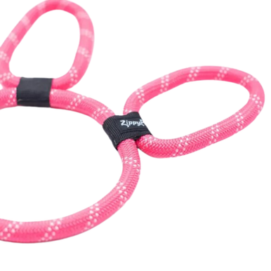 ZippyPaws ZippyRope Bunny Interactive Durable Rope Toy for Dogs