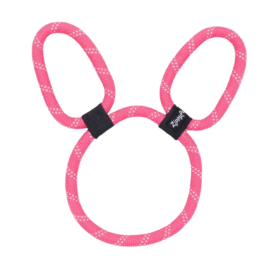 ZippyPaws ZippyRope Bunny Interactive Durable Rope Toy for Dogs