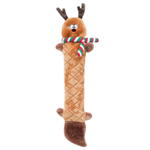 ZippyPaws Holiday Jigglerz Reindeer Squeaker Toy for Dogs