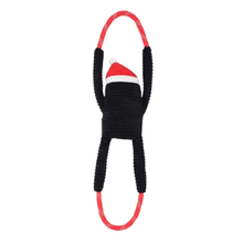 ZippyPaws Holiday RopeTugz Penguin Interactive Durable Rope Toy for Dogs