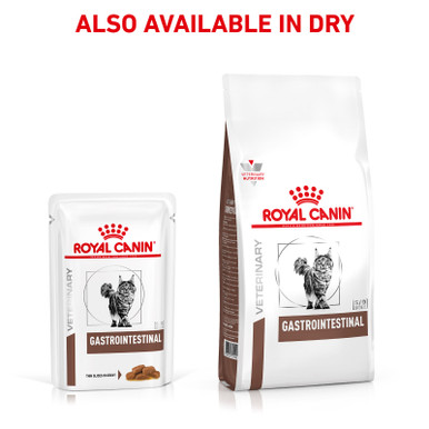 Royal Canin Veterinary Diet Feline Gastrointestinal Wet Cat Food Pouches