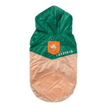 FuzzYard Ormond Raincoat Green/Beige for Dogs