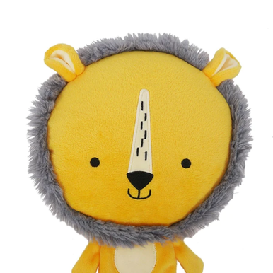 Rosewood Leo Lion Plush Squeaker Dog Toy