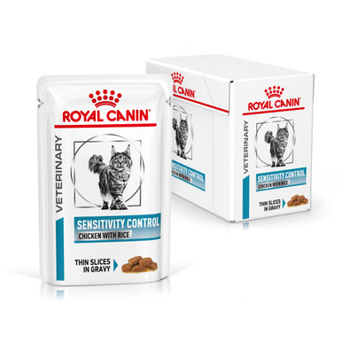 Royal Canin Veterinary Diet Feline Sensitivity Control Wet Cat Food Pouches