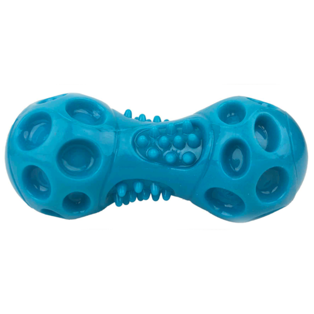 Ruff Play Durable Squeaky Dumbell Chew Toy for Dogs
