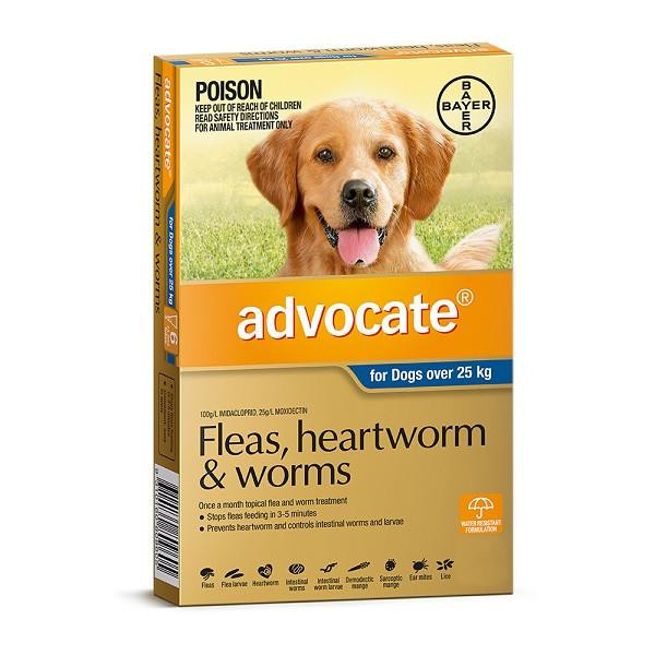 Advocate Blue 25kg+ Extra Large Dogs