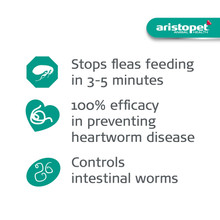 Aristopet Topical Flea & Worm Spot Treatment For Cats Over 4kg