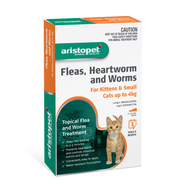 Flea treatment discount for small kittens