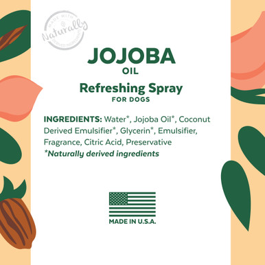 TropiClean Essentials Jojoba Oil Deodorizing Spray For Dogs (237mL)