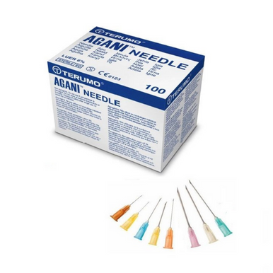 Terumo Agani Hypodermic Needles 23G 1 1/4 Inch (100 needles)