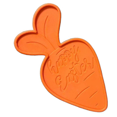 Waggly Nylon Carrot Nibbler Power Chewer Dog Toy