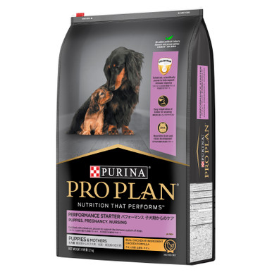 Pro Plan Performance Starter Puppies Pregnancy Nursing Chicken Dry Dog Food (12kg bag)