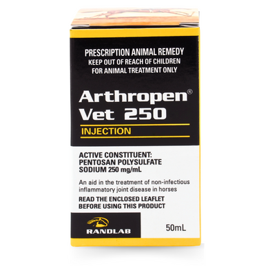 Arthropen Vet 250 Injection (50ml vial)