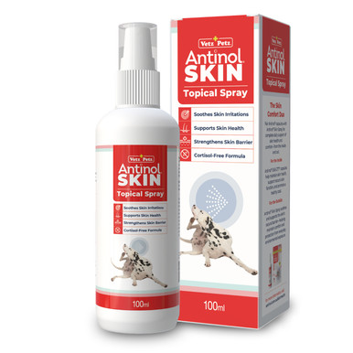 Antinol Skin Topical Spray For Dogs (100ml)