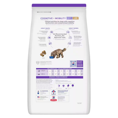Hill's Prescription Diet Cognitive Mobility b/d j/d Dry Dog Food