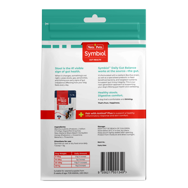 Symbiol Daily Gut Balance - Prebiotic & Probiotic Powder