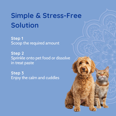 SettlePet Calming Powder for Small Dogs and Cats (50g)