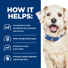 Hill's Prescription Diet w/d Multi-Benefit Dry Dog Food - How it Helps
