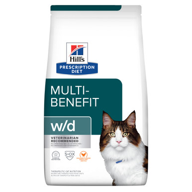 Hill's Prescription Diet w/d Multi-Benefit Dry Cat Food