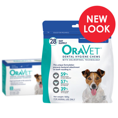 OraVet Dental Chews Small Dogs 4.5-11kg