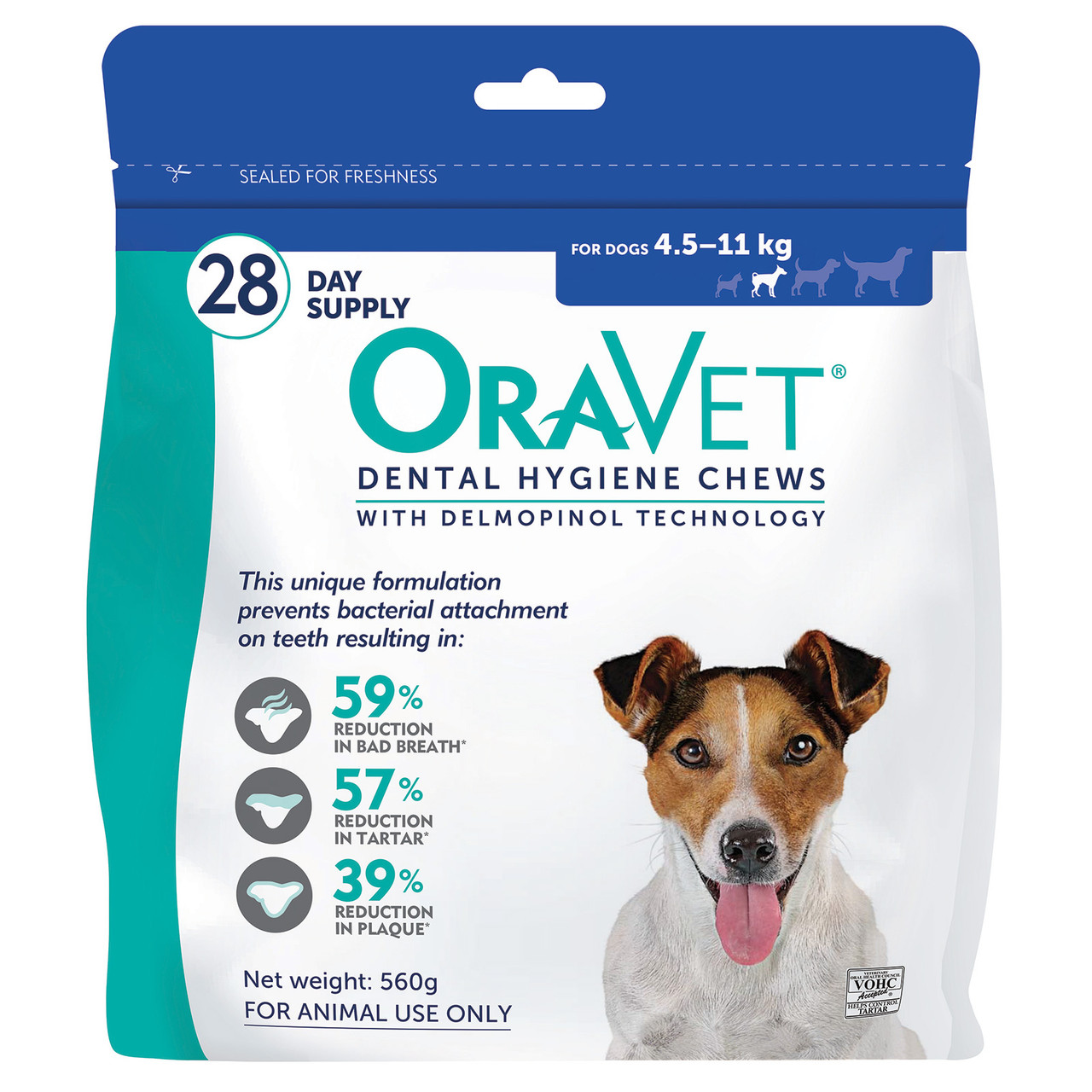 OraVet Dental Chews Small Dogs 4.5-11kg