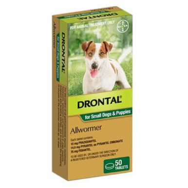 Drontal Dog Tablets 3kg (50 pack)