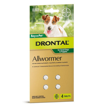 Drontal Dog Tablets 3kg (4 pack)