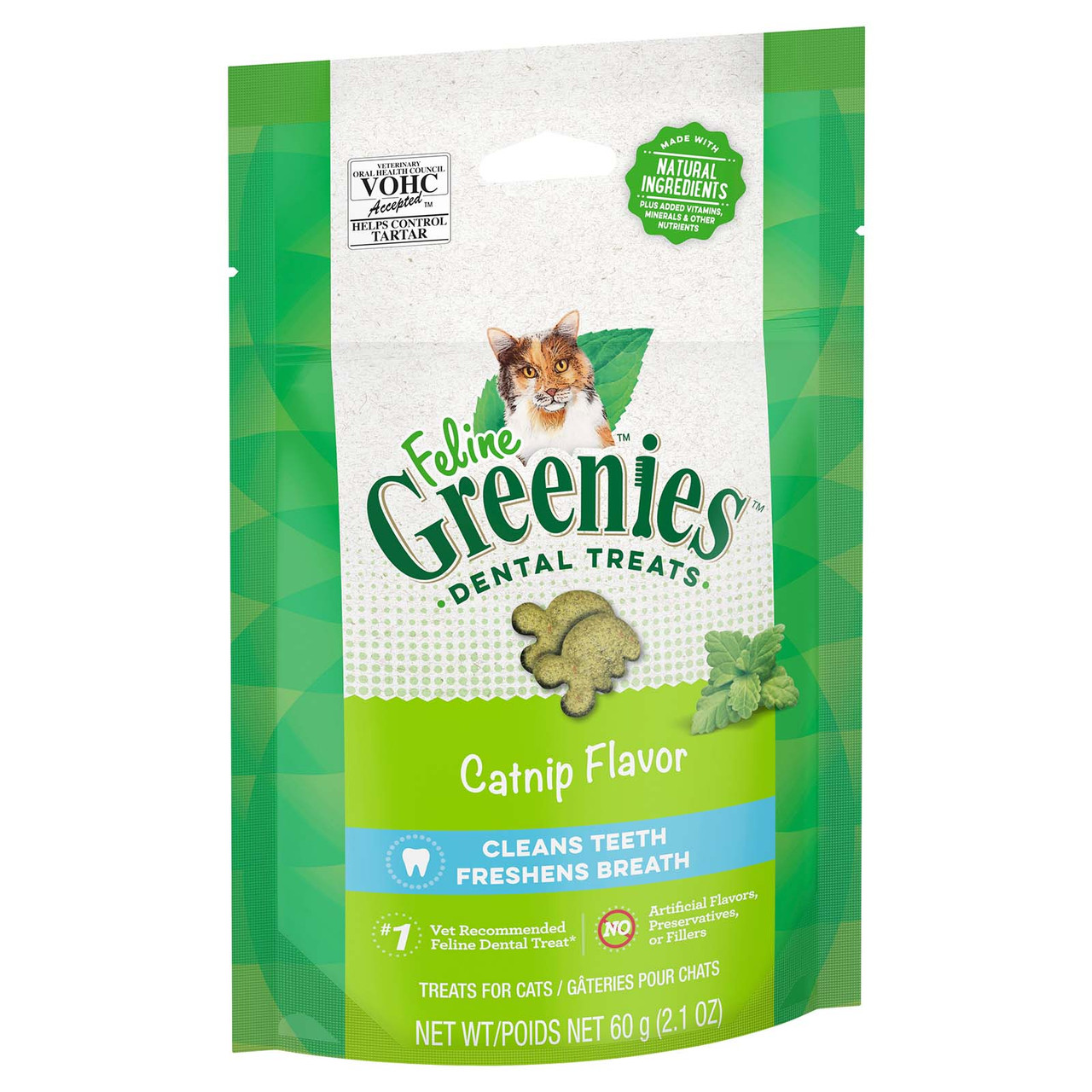 Greenies Feline Catnip Flavour Dental Treats For Cats