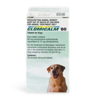 Clomicalm 80mg Tablets For Dogs and Cats