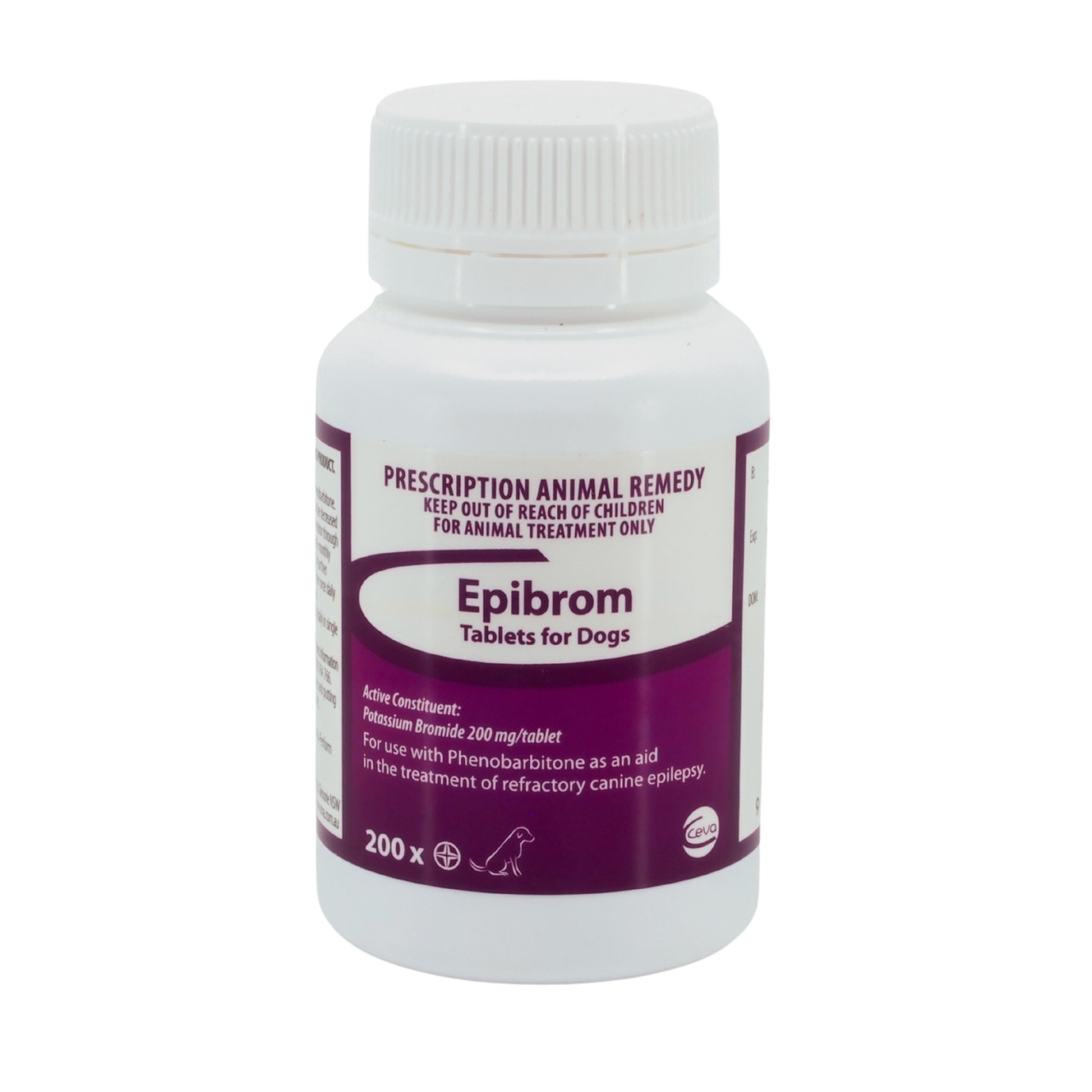 Epibrom 200mg Tablets For Dogs (200 tablets)