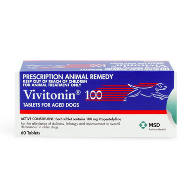 Vivitonin 100mg Tablets For Dogs (60 tablets)