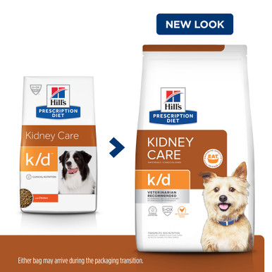 Hill's Prescription Diet k/d Kidney Care Dry Dog Food - New Look