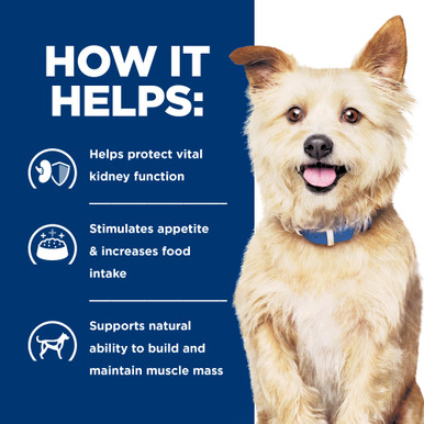 Hill's Prescription Diet k/d Kidney Care Dry Dog Food - How it Helps