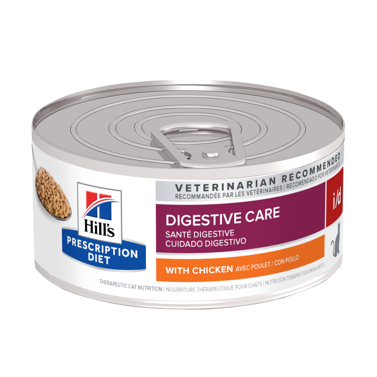 Hill's Prescription Diet i/d Digestive Care Wet Cat Food - 24 x 156g cans (4628)