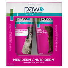 PAW Mediderm/Nutriderm Infected Skin Duo Pack (200ml)