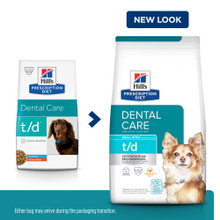 Hill's Prescription Diet t/d Dental Care Small Bites Dry Dog Food - New Look