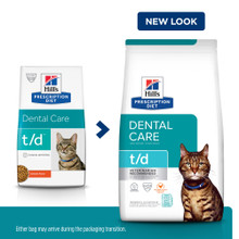 Hill's Prescription Diet t/d Dental Care Dry Cat Food - New Look