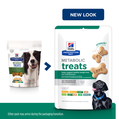 Hill's Prescription Diet Metabolic Treats Dog Food - New Look