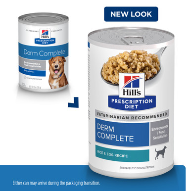 Hill's Prescription Diet Derm Complete Environmental/Food Sensitivities Wet Dog Food